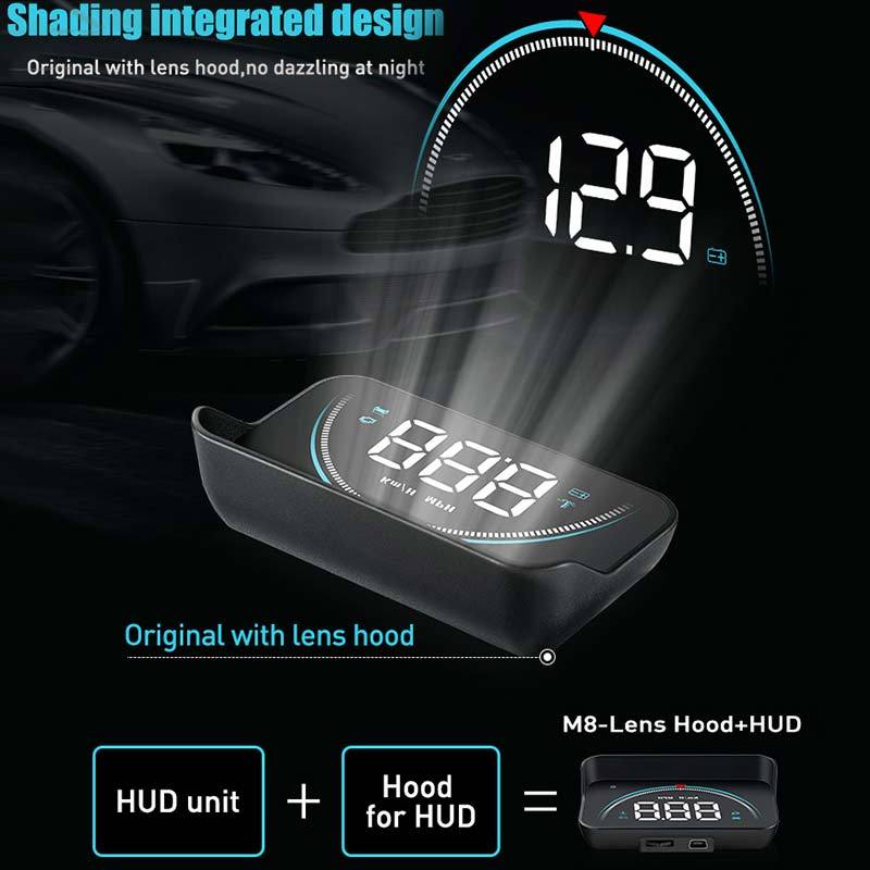 Car 3.5inch OBD2 Head-up Display HUD Car Head-up Display